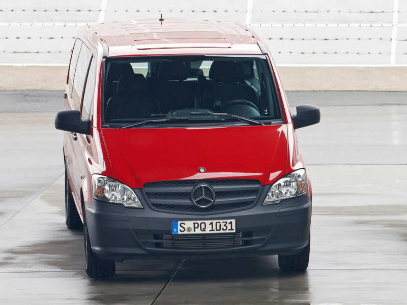 Second-generation restyling by Mercedes-Benz Vito