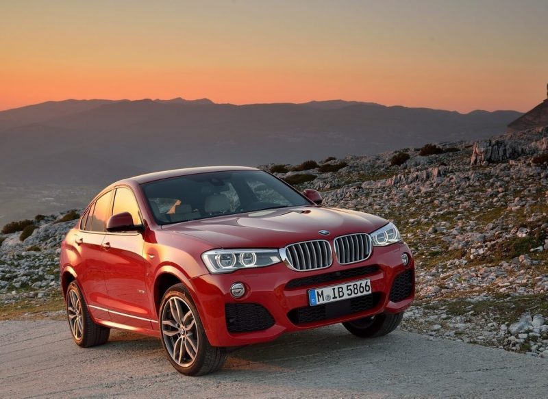 BMW X4 front view