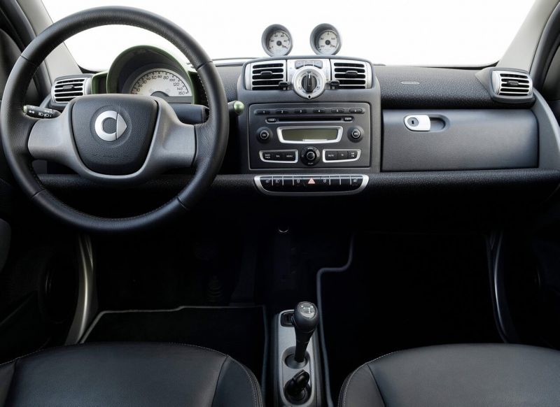 Salon of Smart fortwo electric drive
