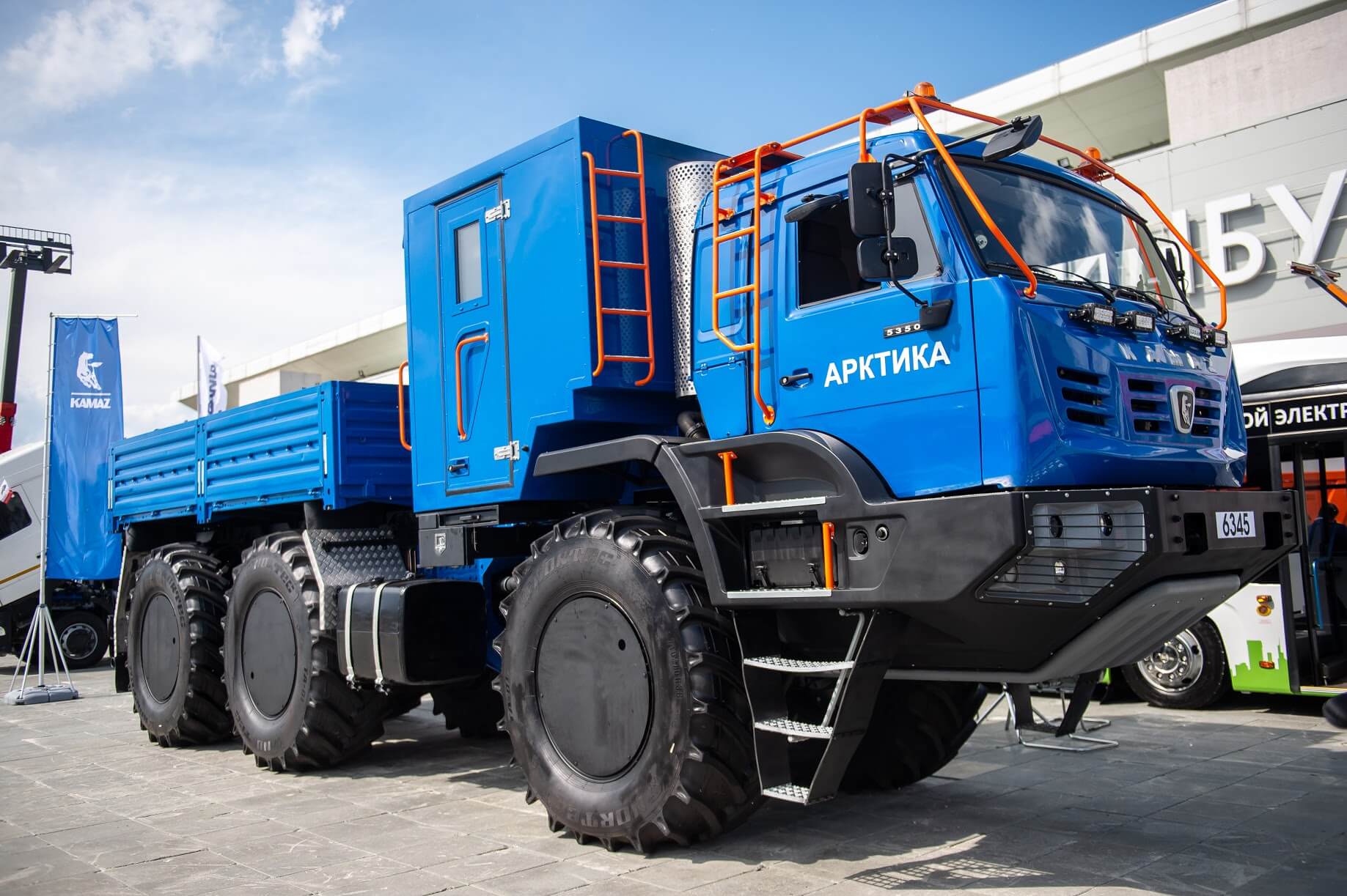 KAMAZ - 6345 - technical characteristics, review, photo and video