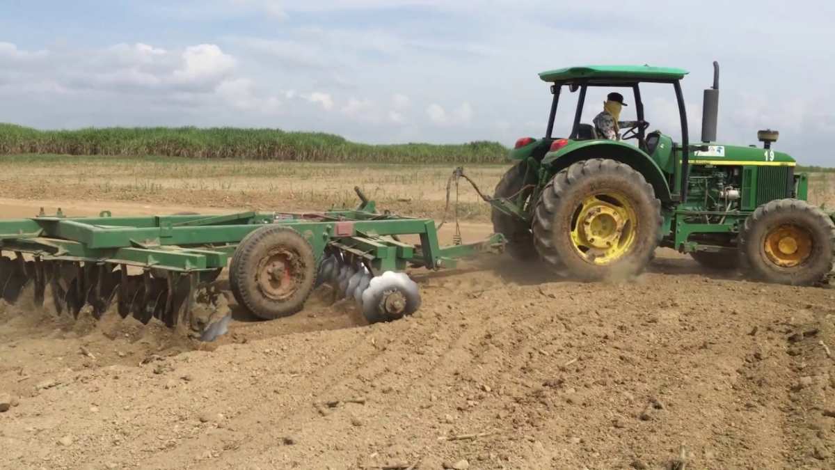 John Deere agricultural tractor