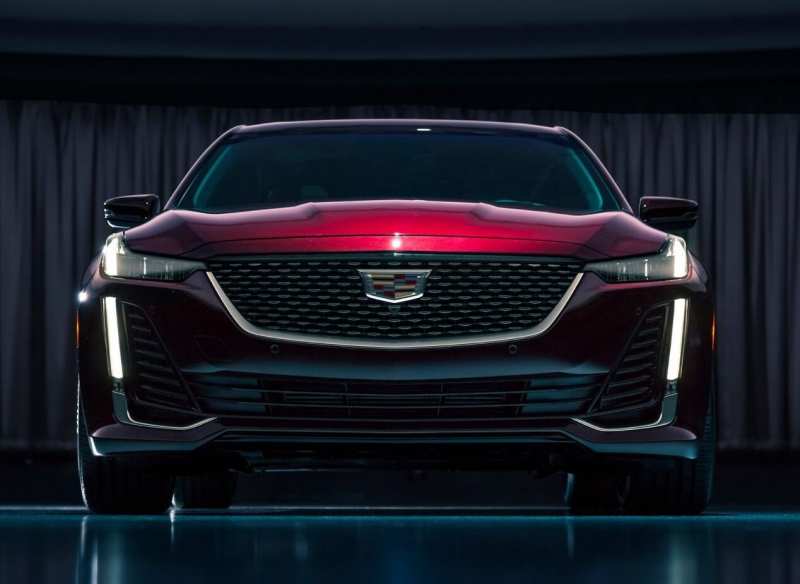 Front view of Cadillac CT5