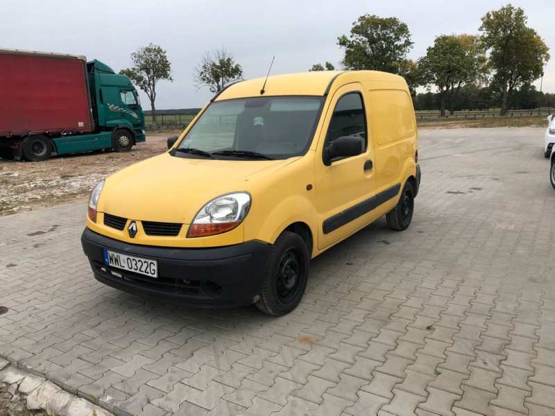 The Renault Kangoo van