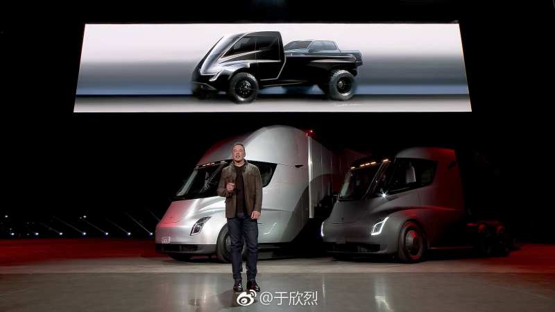 Photo of Tesla pickup