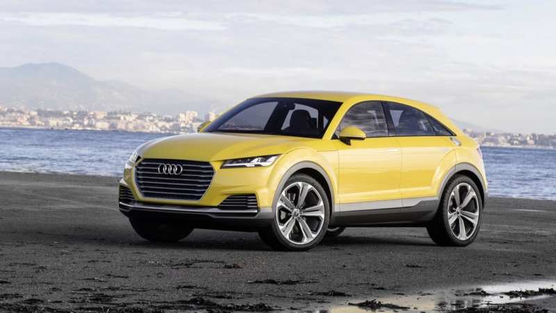 Audi Q4 premium crossover: impressive photos