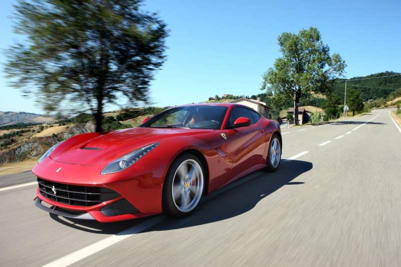 Broken Ferrari F12 Bellinetta has been charged a price of 77,000 euros