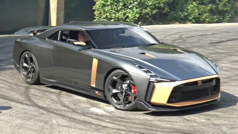 The cost of Nissan GT-R50 soared up to 1 million euros