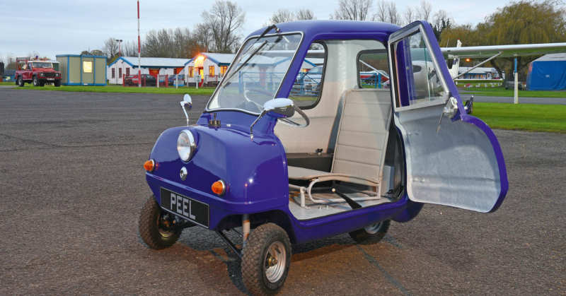 The smallest car in the world is on auction