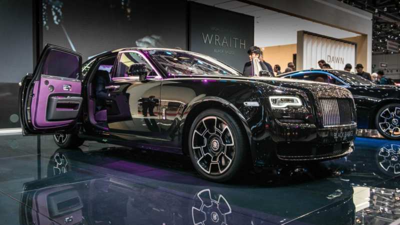 Rolls-Royce has shown his dark side