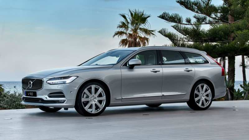 Volvo V90: sickle and hammer