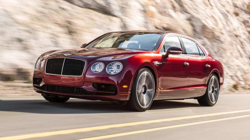 Bentley’s sedan was dispersed up to 300 km/hour