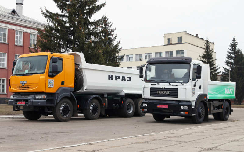 KrAZ intrigues with a compact truck