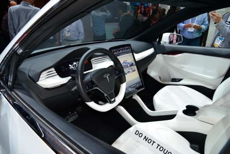 Tesla Model X interior