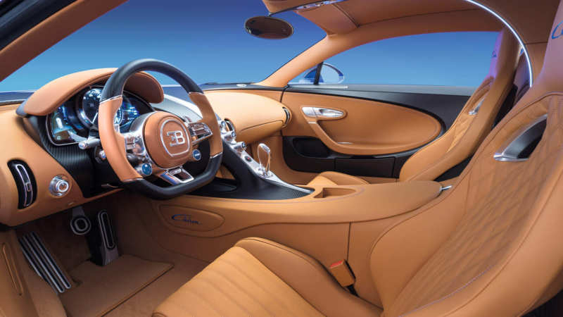 Interior Bugatti Chiron