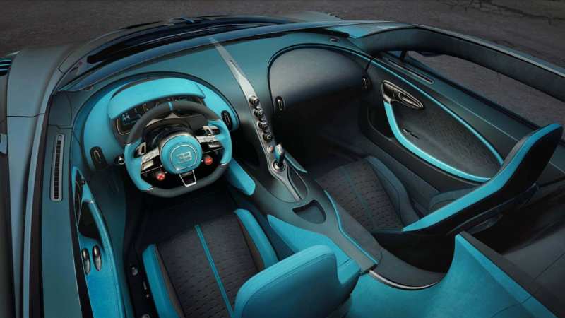 Interior Bugatti Divo