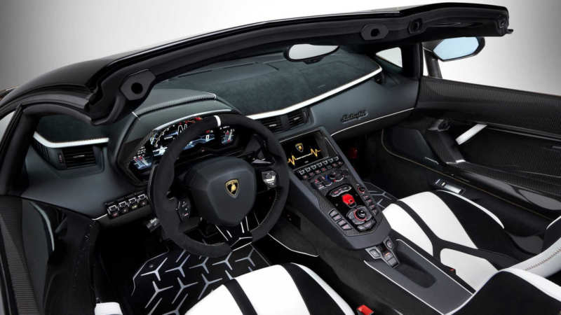 Interior Lamborghini Aventador SVJ