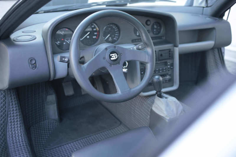 Interior Bugatti EB110