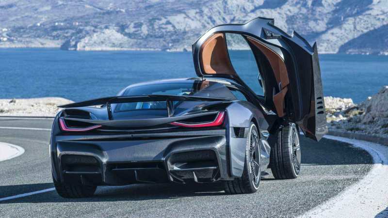 Rimac Concept Two rear view