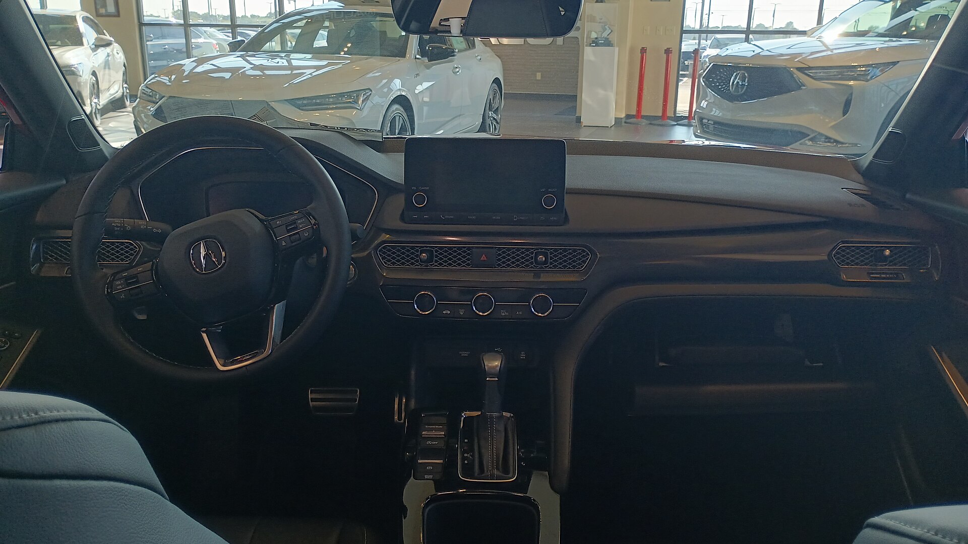 Interior of the fifth-generation Acura Integra