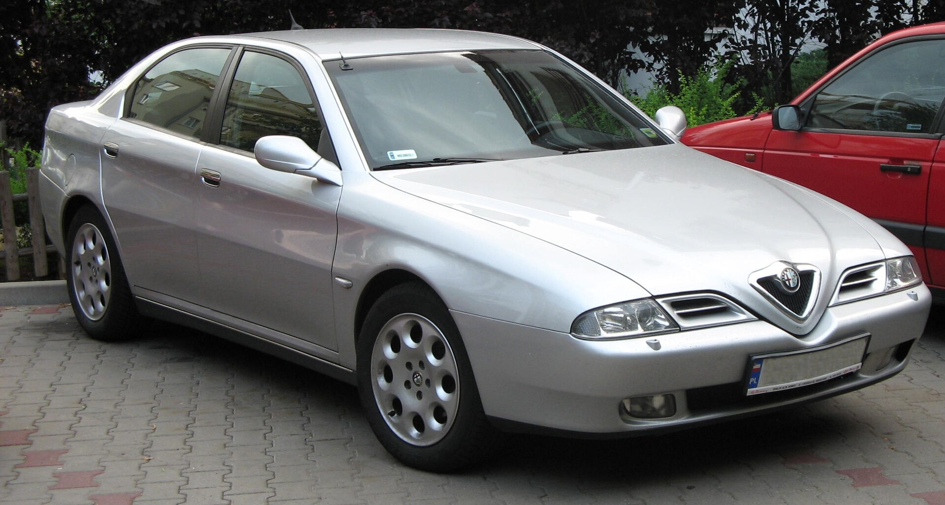 Alfa Romeo 166 four-door saloon