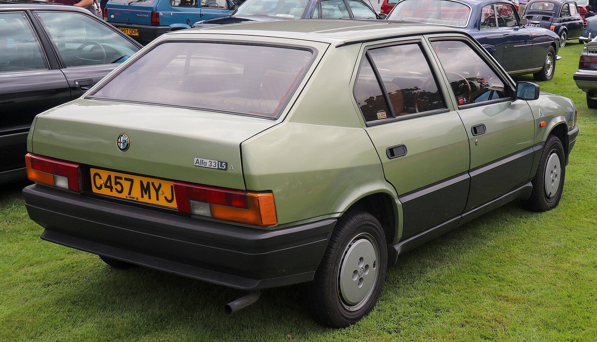 Alfa Romeo 33 Series I, rear view