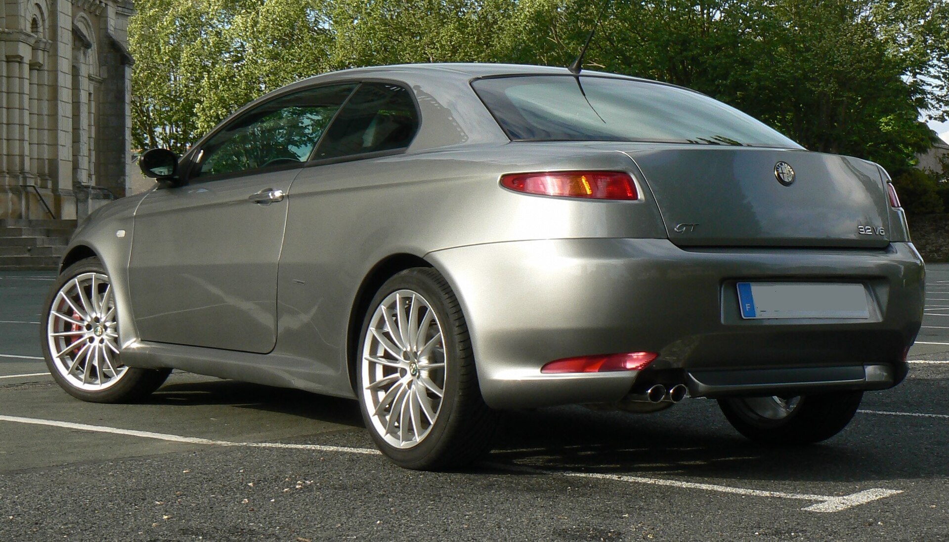 Alfa Romeo GT 3.2 V6, rear view