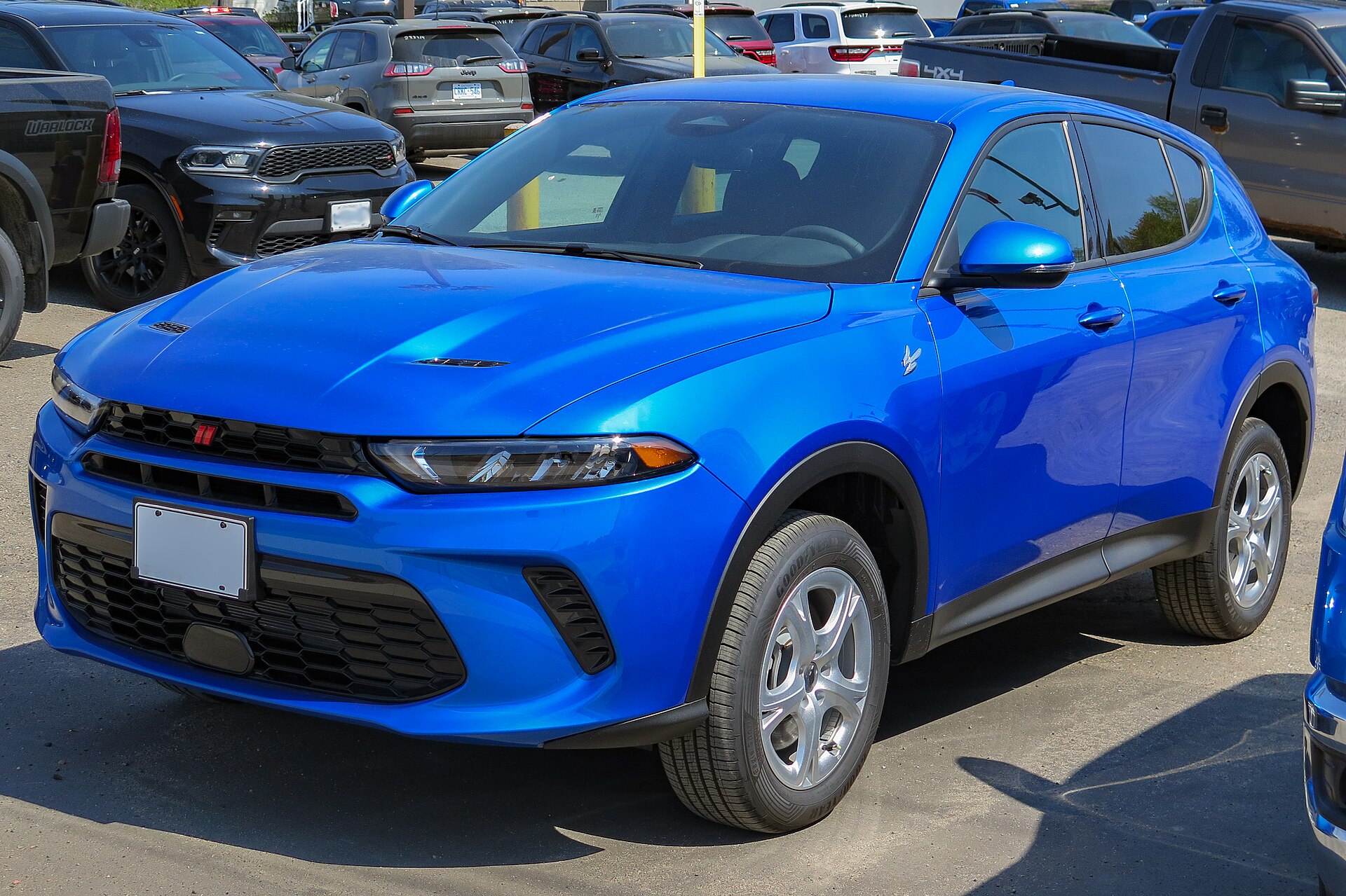 Dodge Hornet GT, front three-quarter view