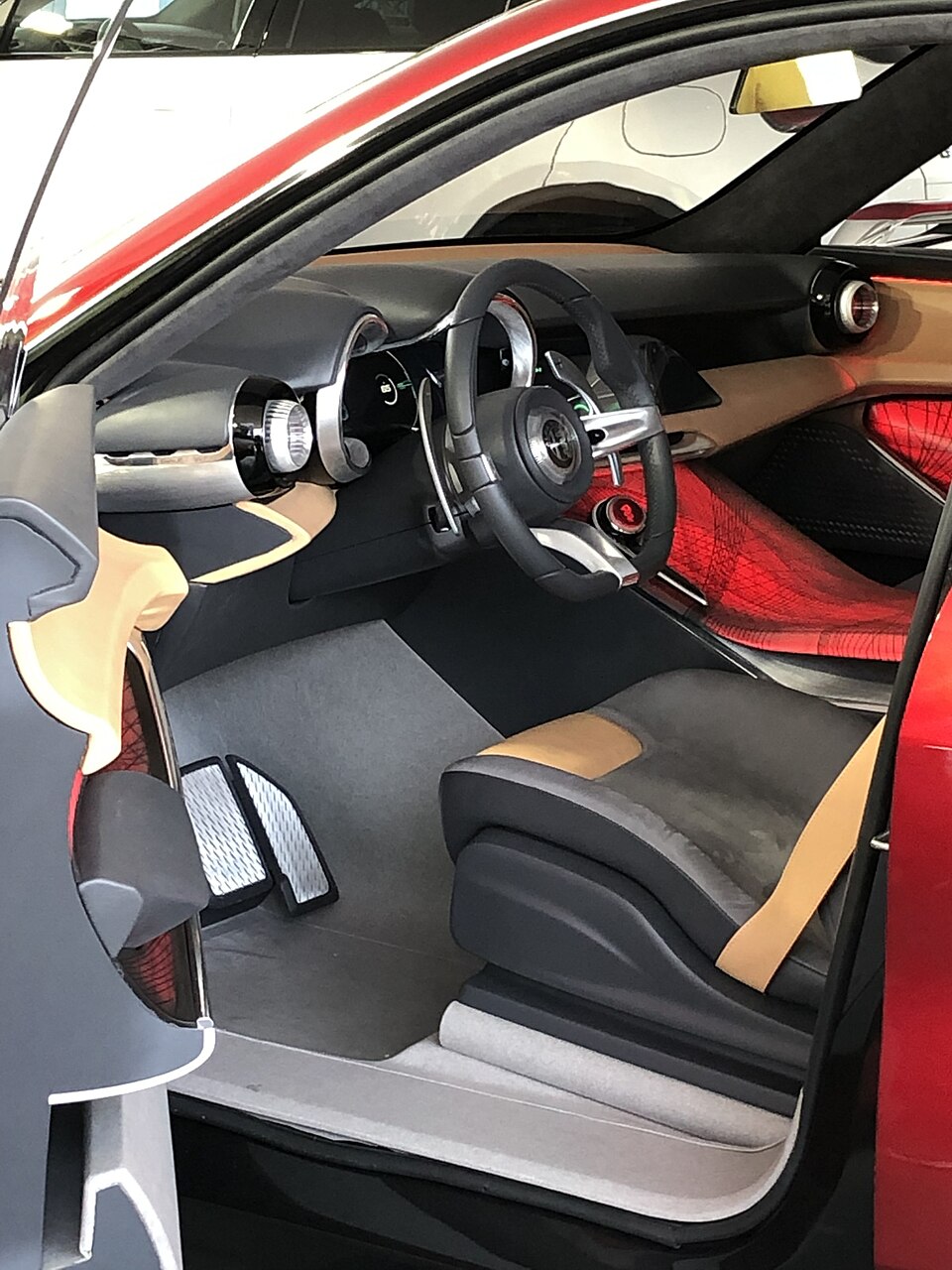 Alfa Romeo Tonale concept interior and dashboard