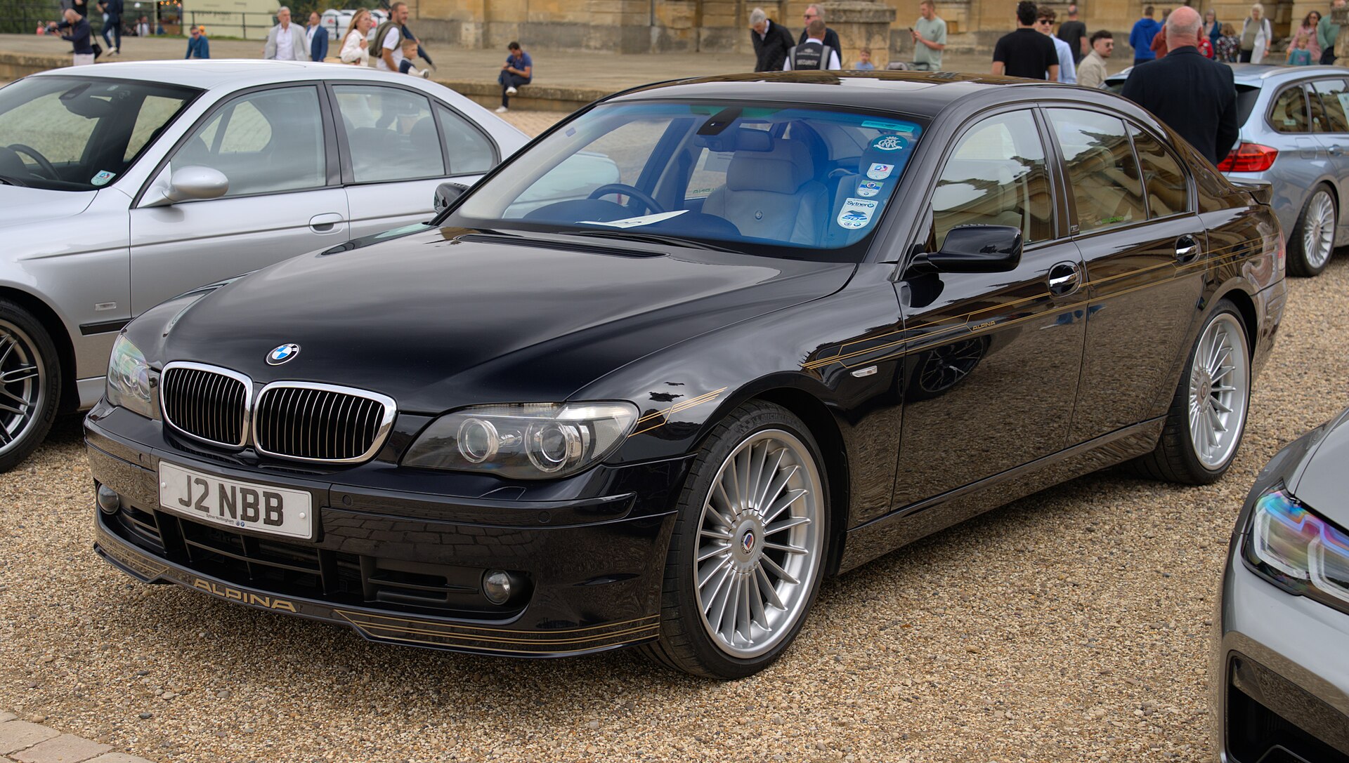 Alpina B7 E65 saloon with Alpina wheels