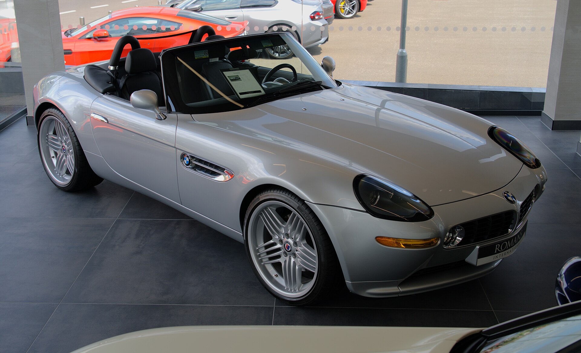 Silver 2002 Alpina Roadster V8