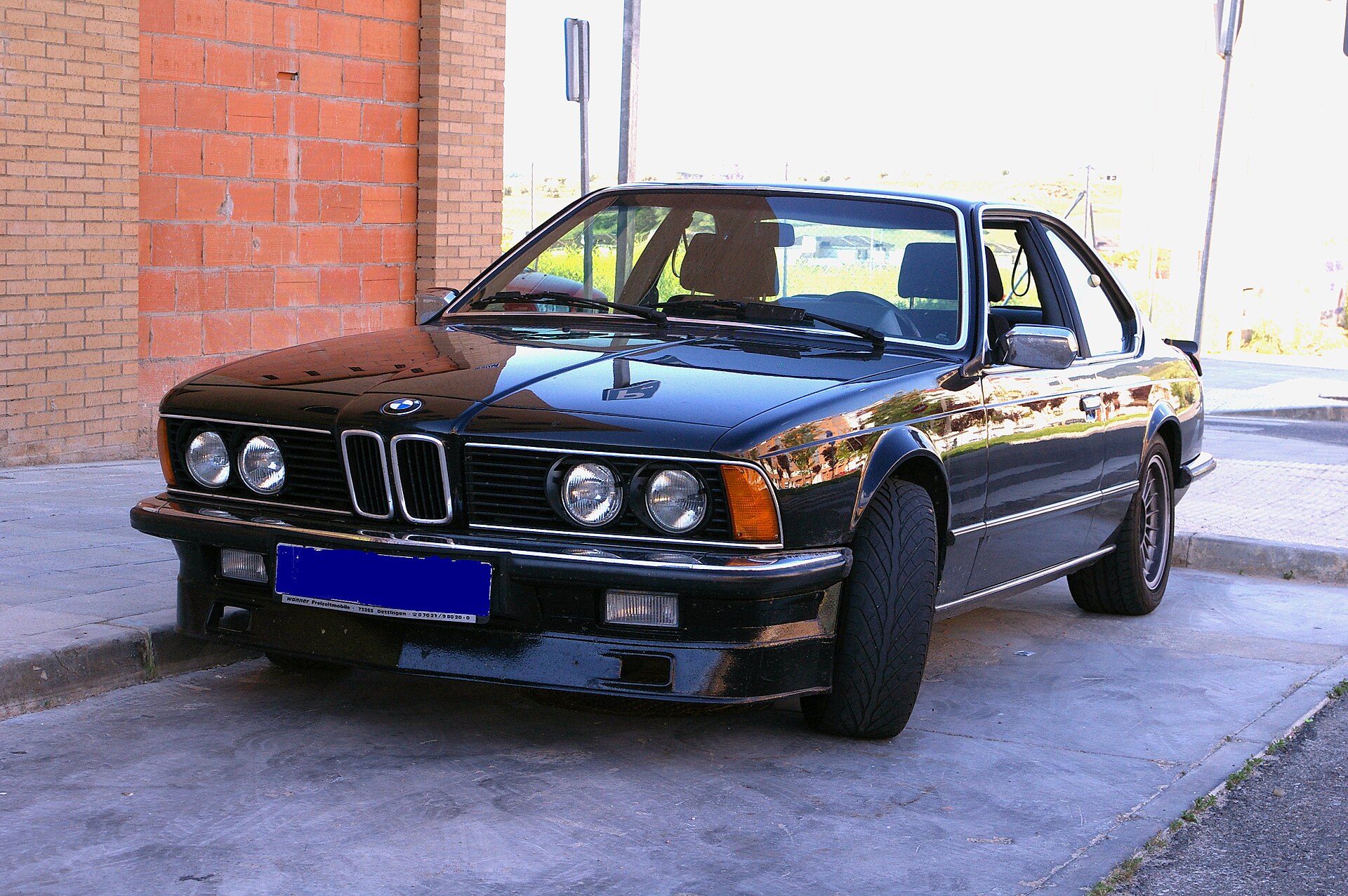 Alpina B7 Turbo coupé with Alpina decor stripes