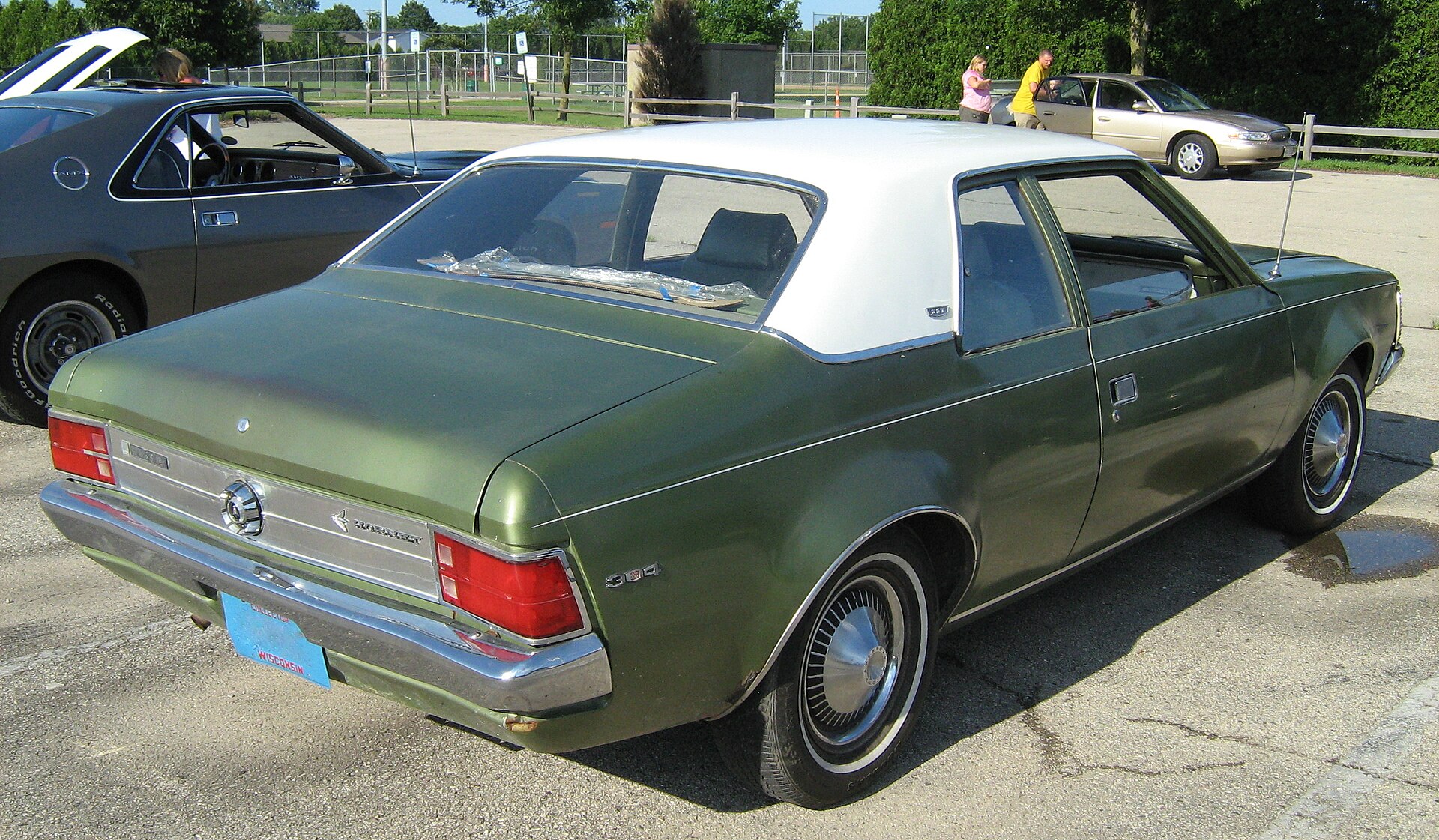 Green 1970 AMC Hornet SST two-door