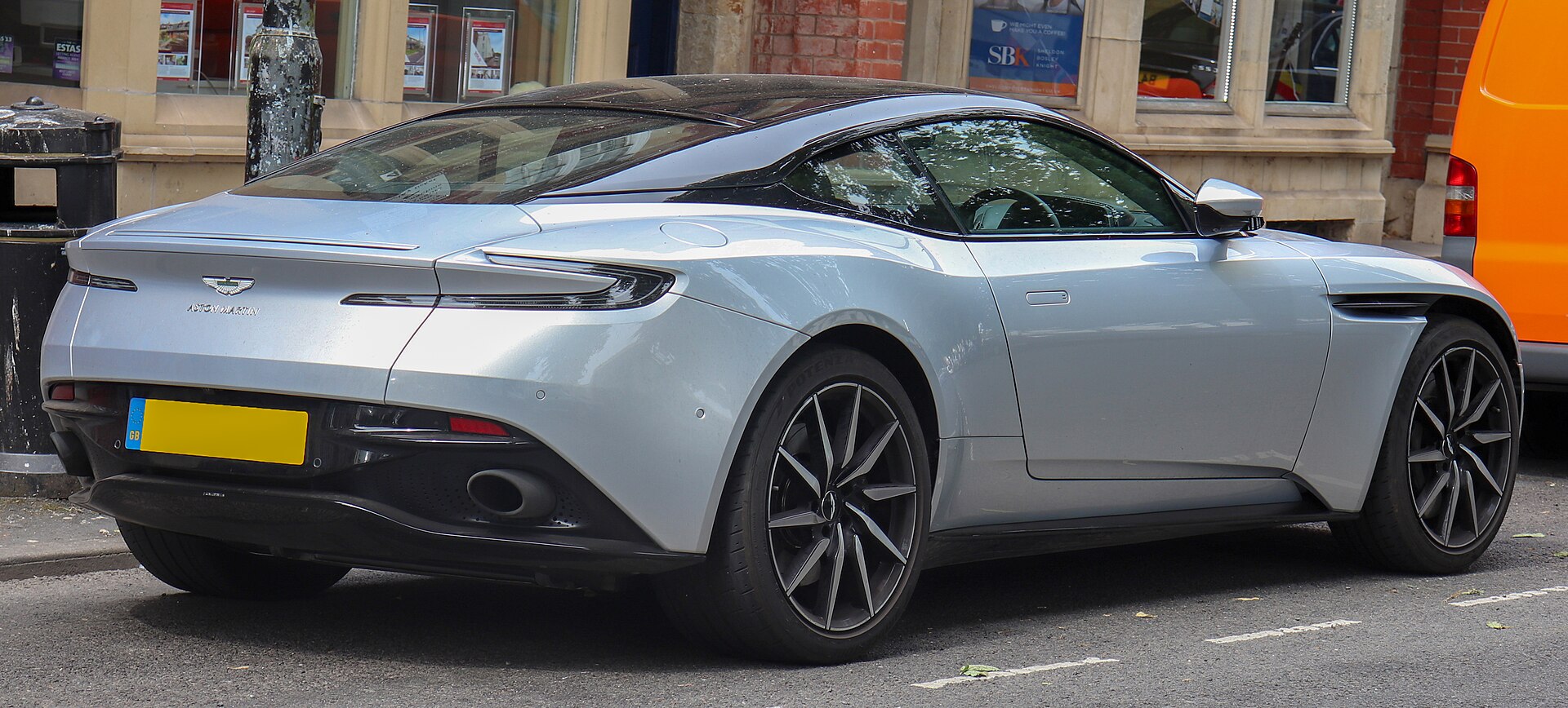 Aston Martin DB11 V8 rear view
