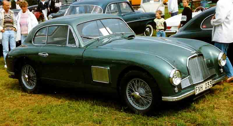 Aston Martin DB2 coupé from 1950