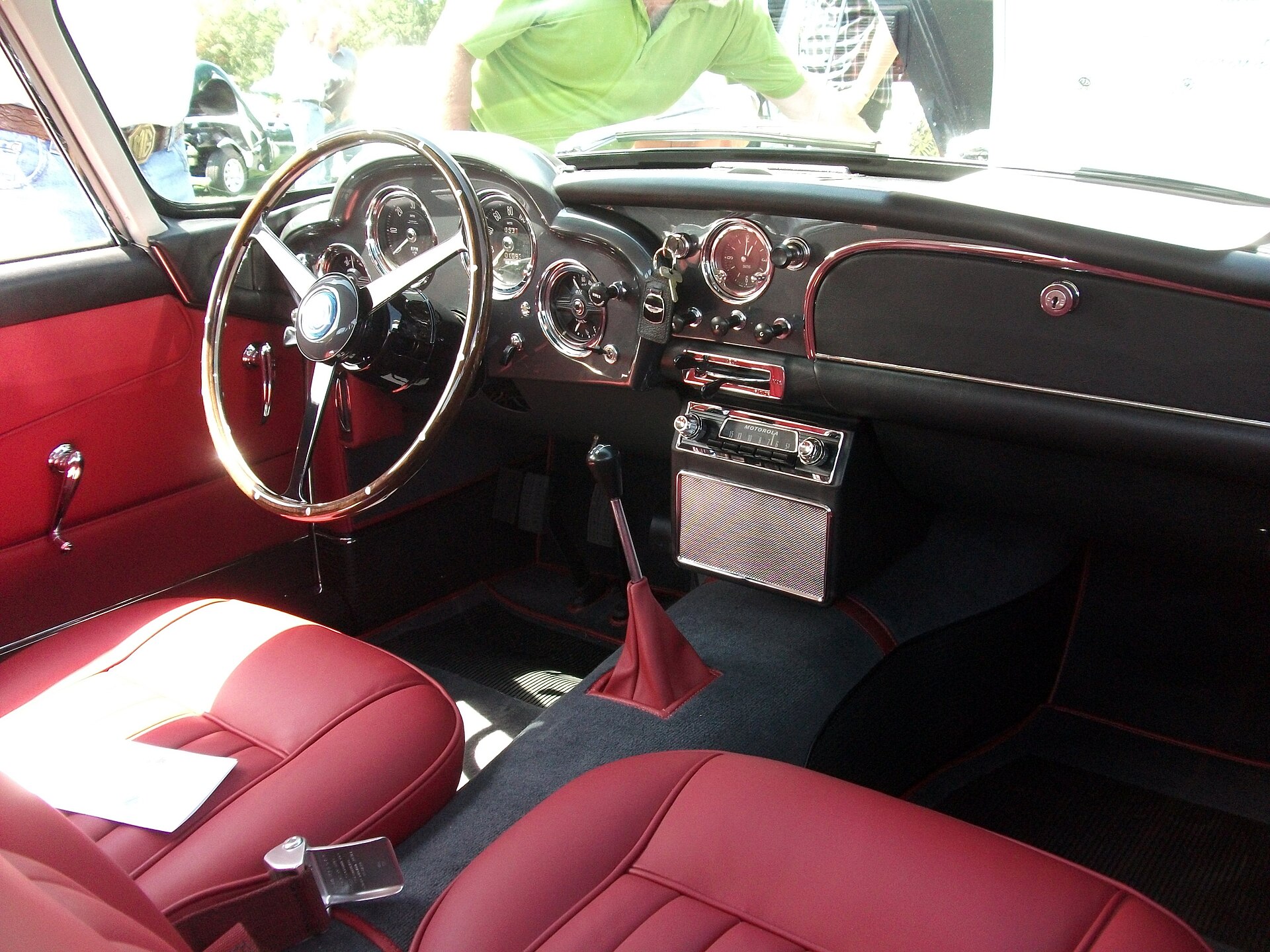 Aston Martin DB4 interior
