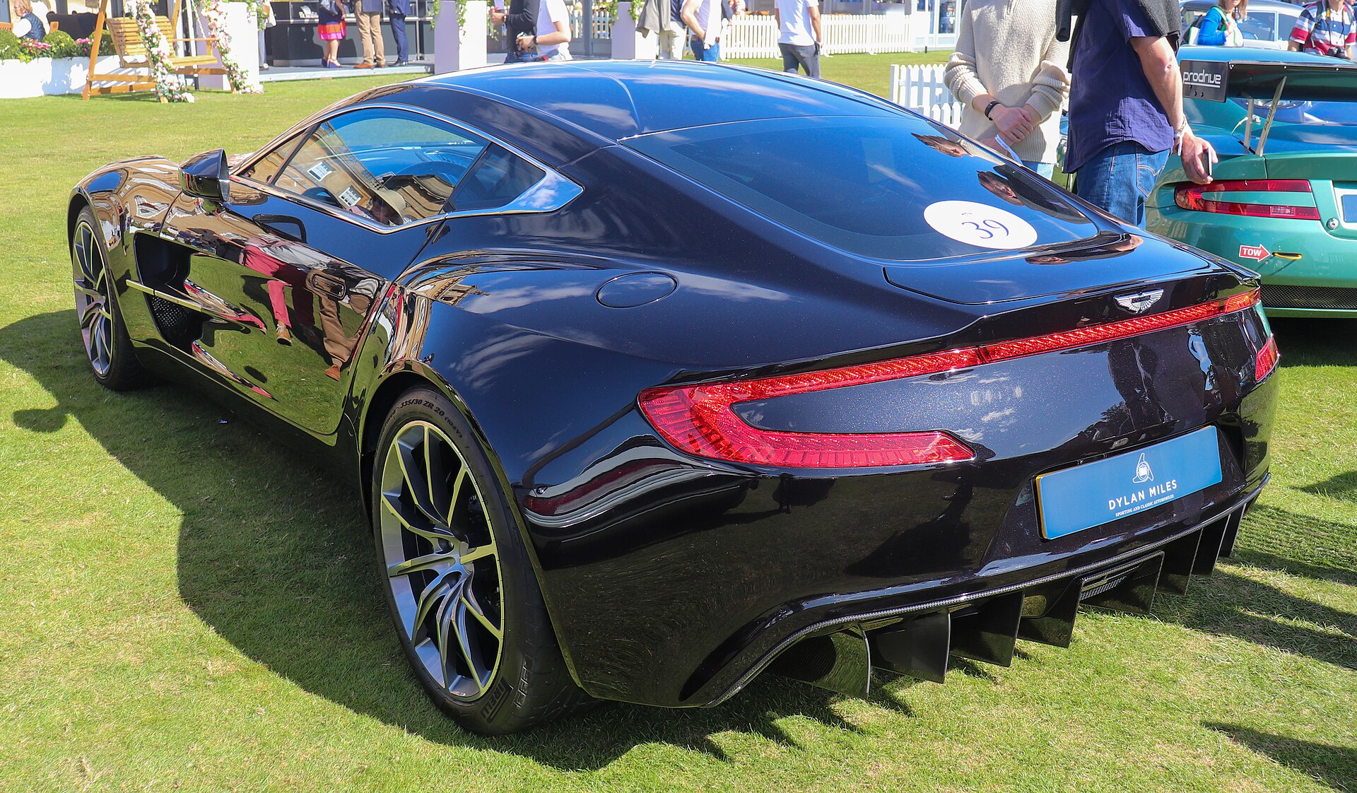 Aston Martin One-77 rear view