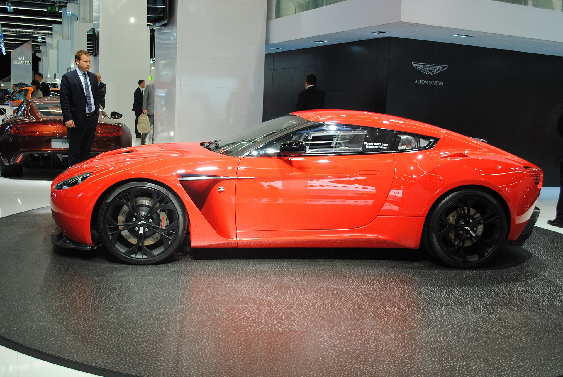 Aston Martin V12 Zagato rear view