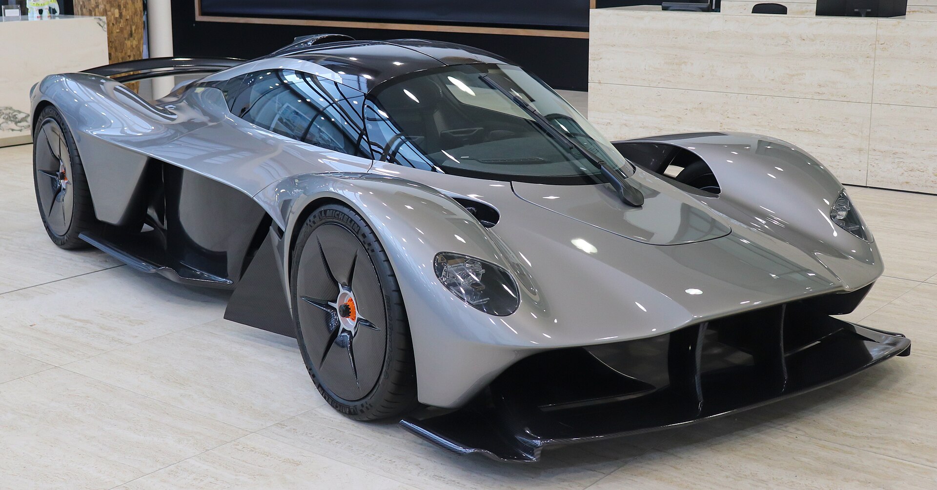 Aston Martin Valkyrie AMR Pro front view