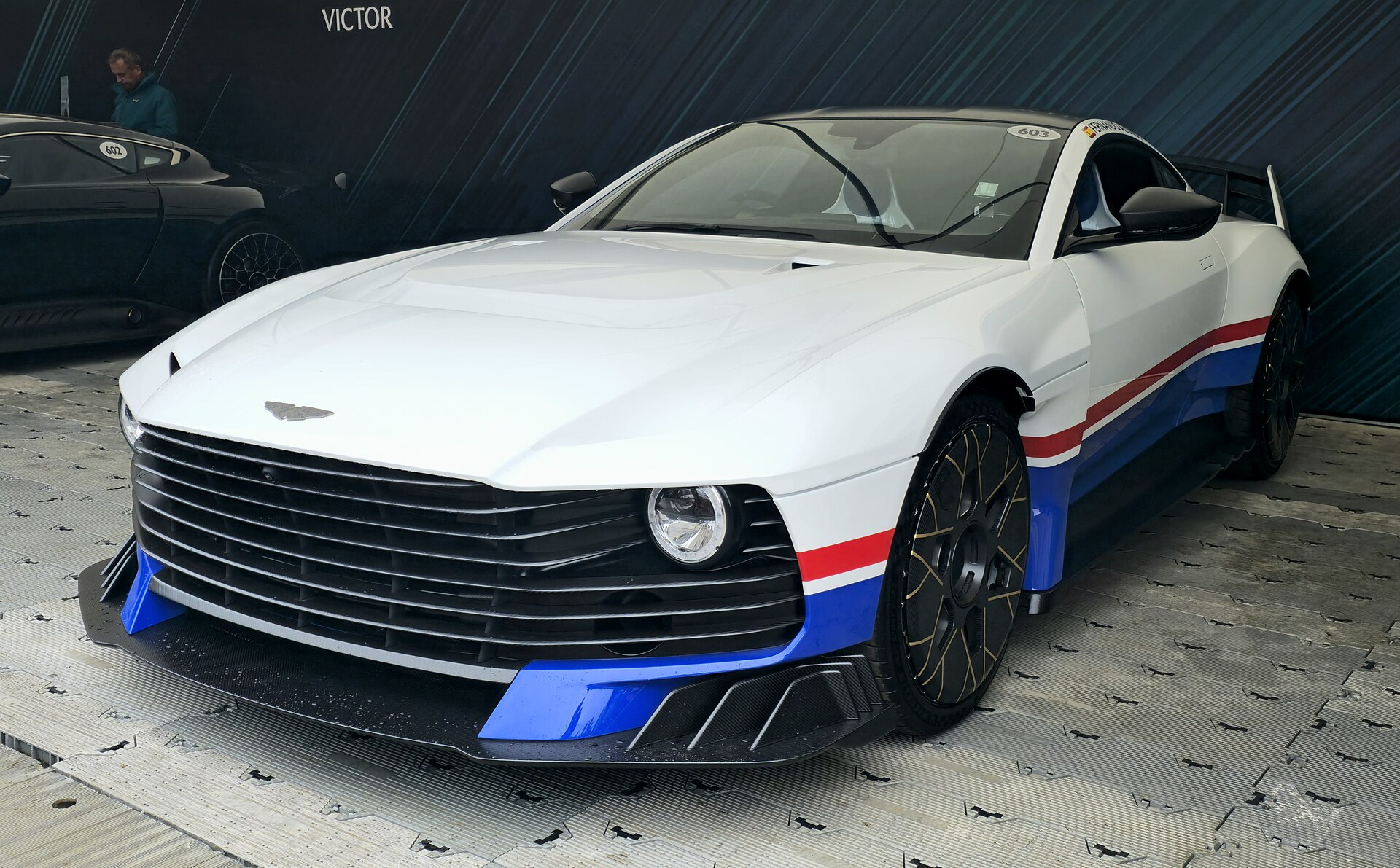 Aston Martin Valiant with carbon bodywork