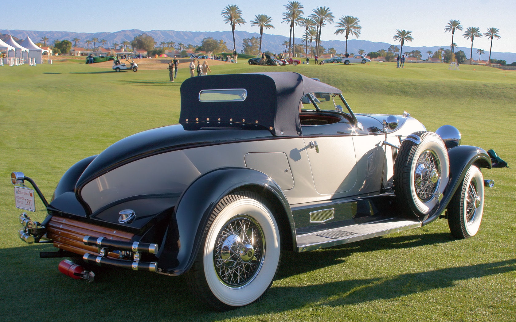 Boat tail of a 1929 Auburn Speedster