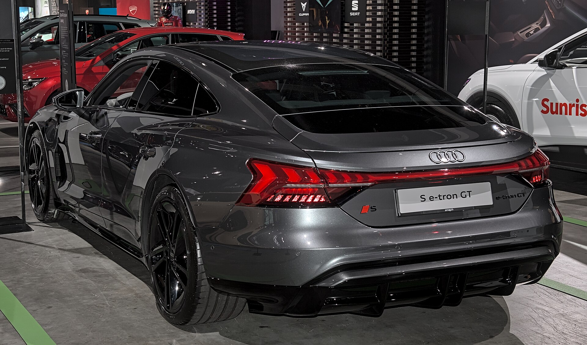 2024 Audi S e-tron GT, front three-quarter view