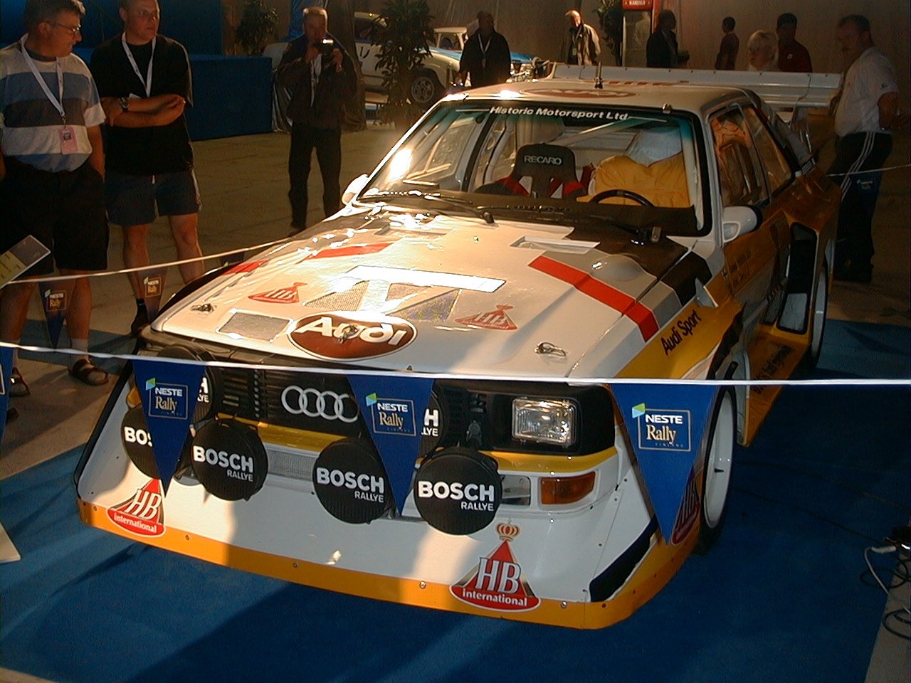 Audi Sport quattro S1 Group B rally car