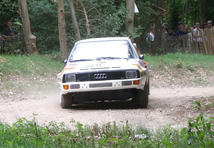 Audi Sport quattro S1 driving at the Goodwood Festival of Speed