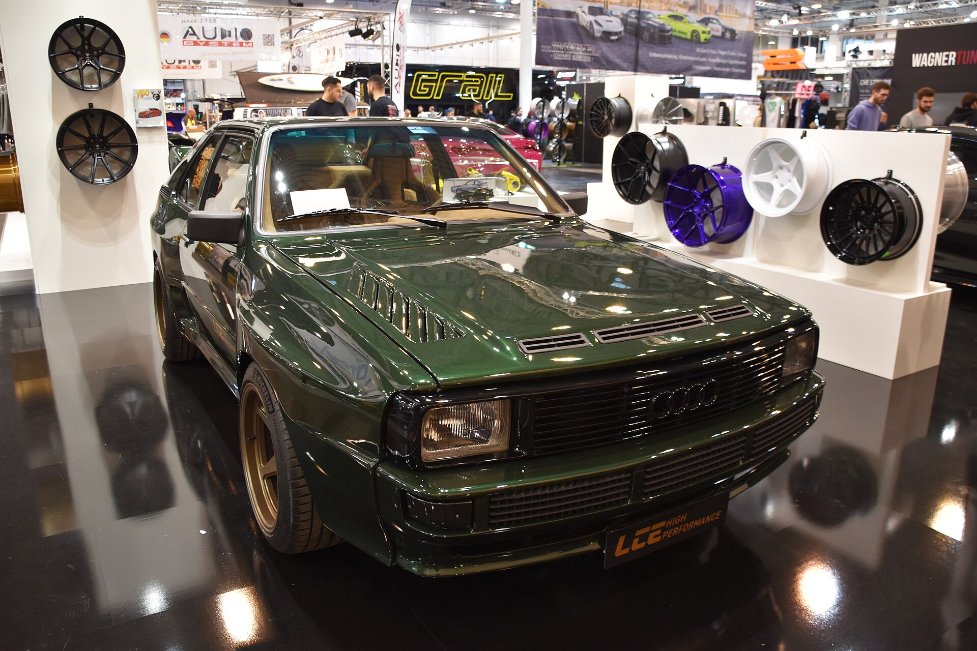 Audi Sport quattro of 1984 with the shortened wheelbase