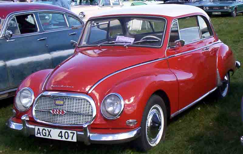 Auto Union 1000 pillarless coupé