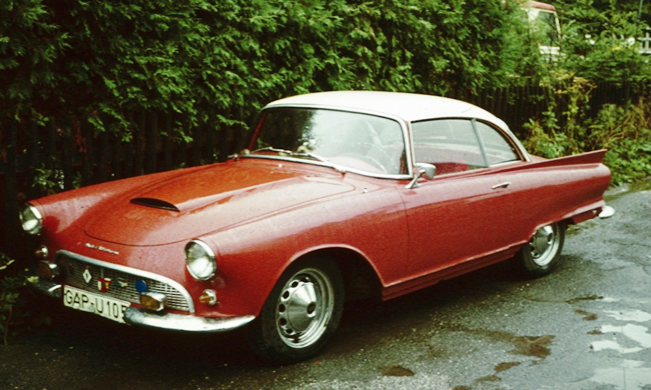 Auto Union 1000 SP coupé with tail fins