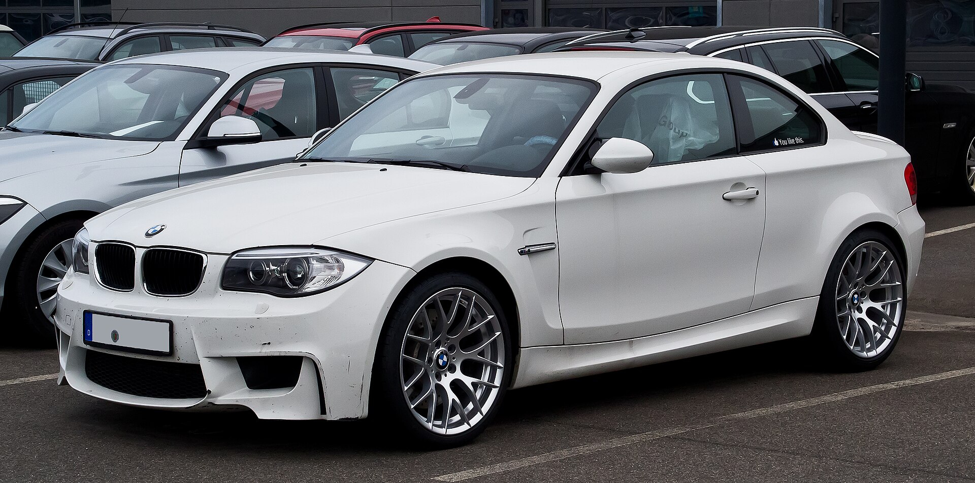 BMW 1 Series M Coupé, front three-quarter view