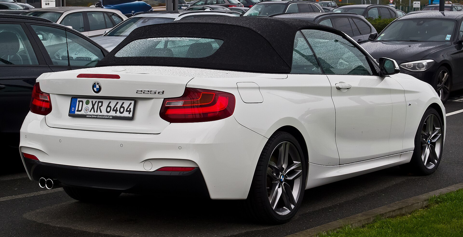 BMW 2 Series Convertible F23, rear view