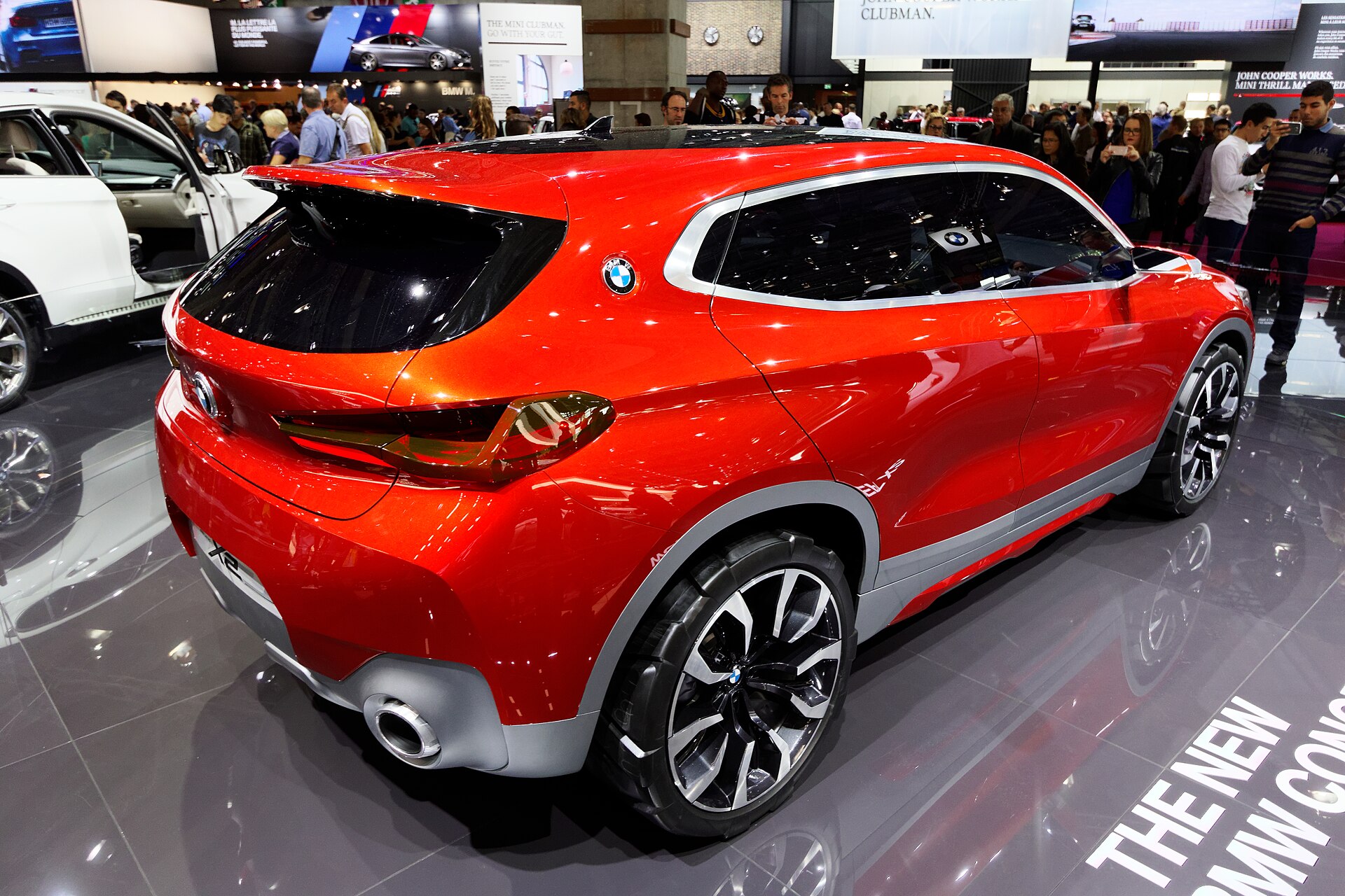 BMW Concept X2 show car