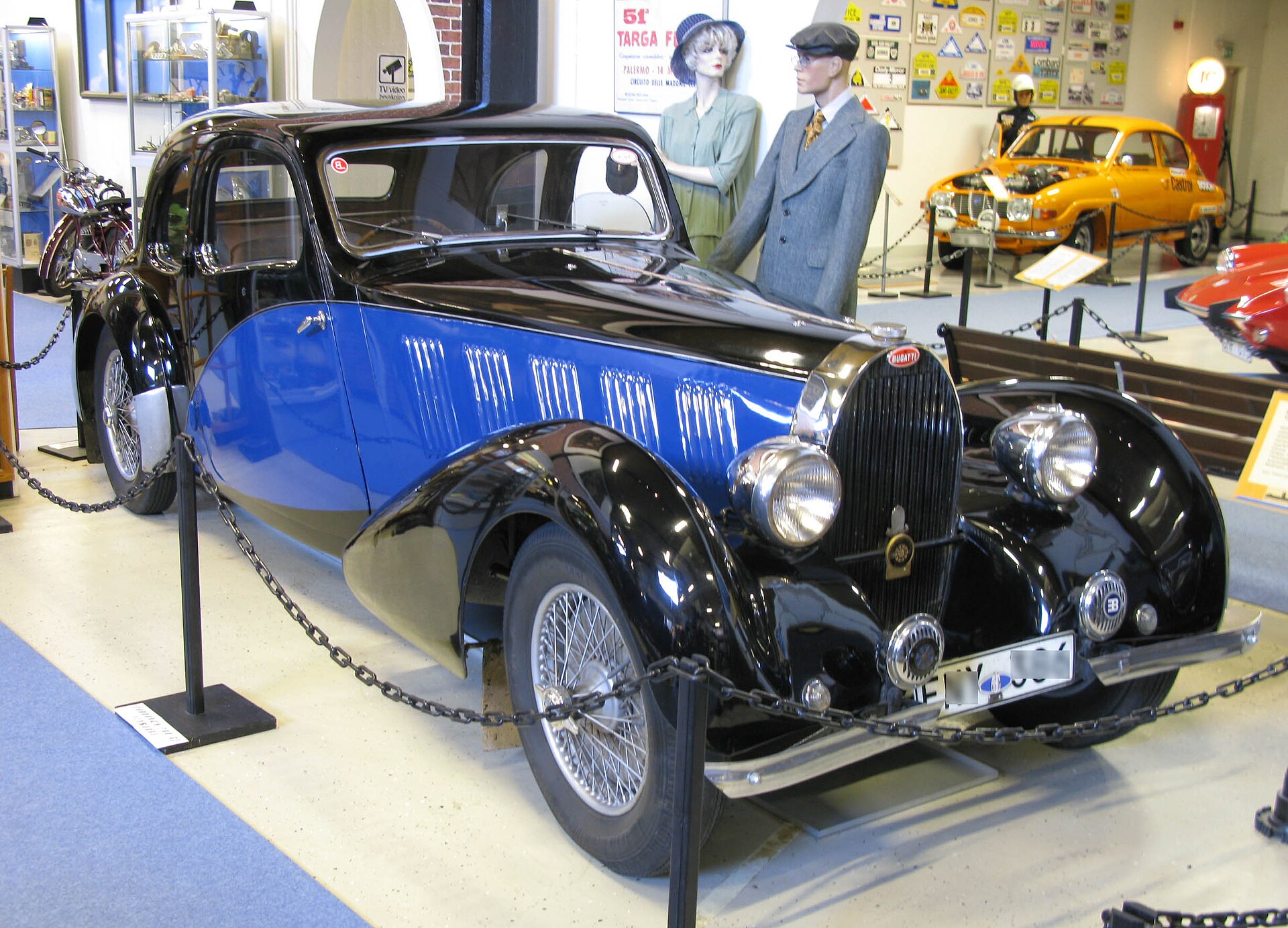 Bugatti Type 57 of 1936, side view